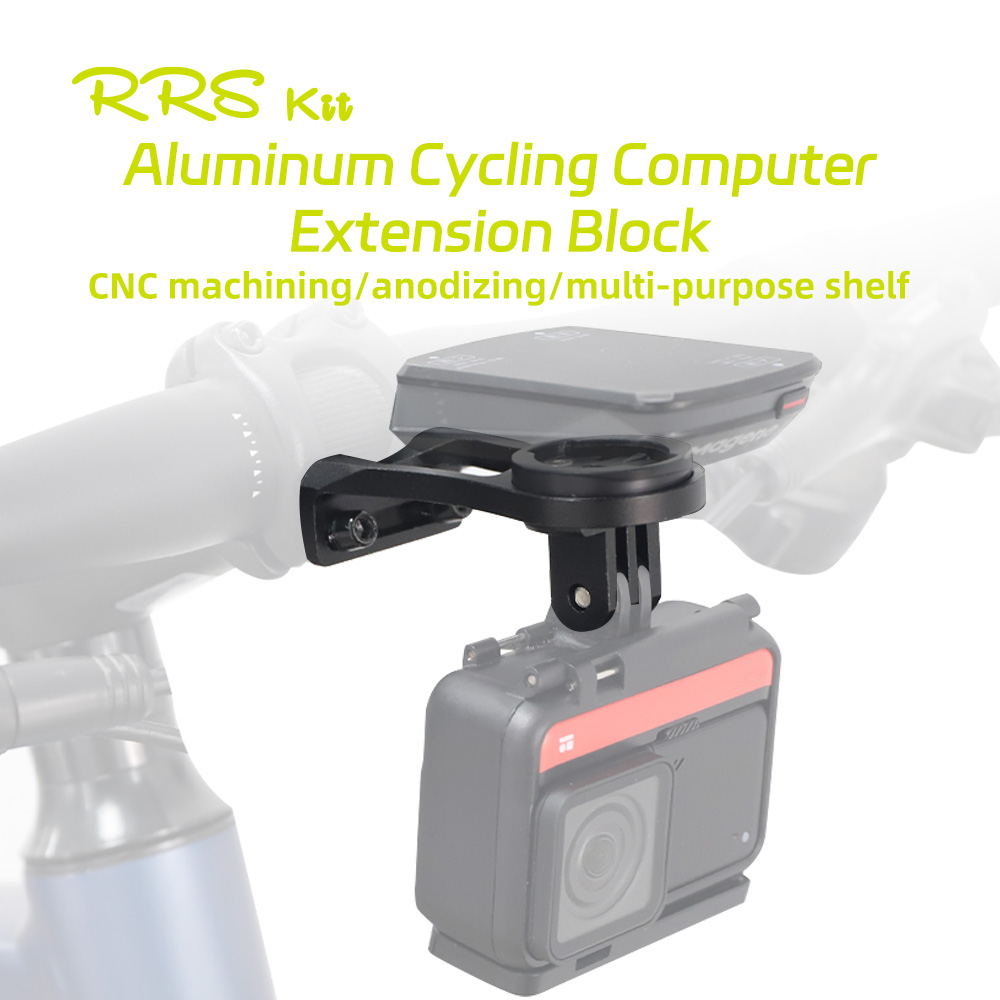 Mountain Biking Equipment - Fietscomputer Camerahouder Aluminium Fietsstuur Mount Apparatuur