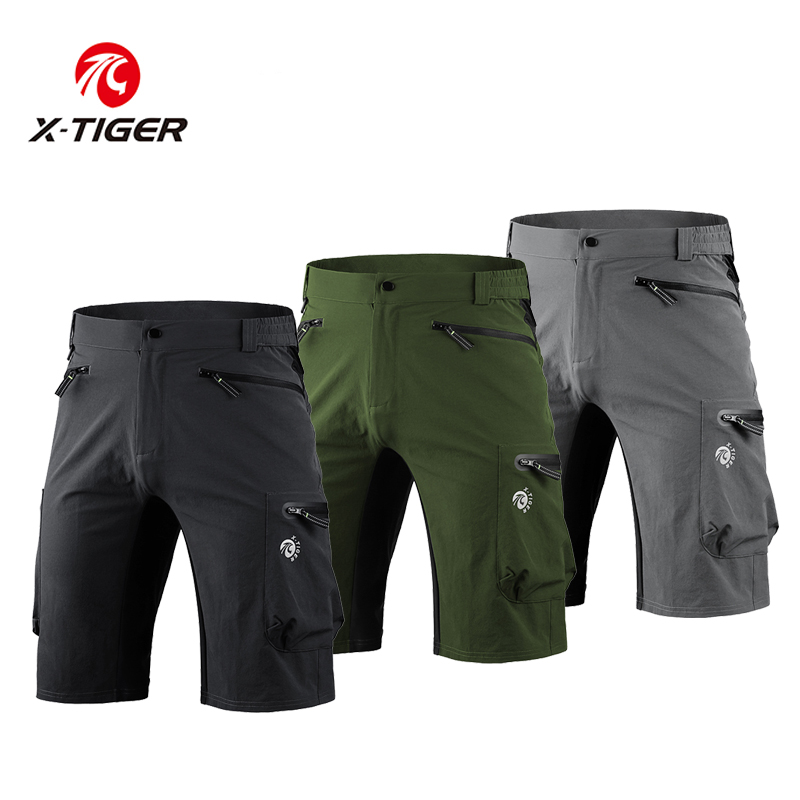 Mountain Biking Overalls - X-TIGER Radfahren Berg Shorts Fahrrad Multi-Pockets