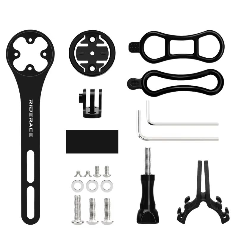 Mountain Biking Equipment - Fietscomputer Camerahouder Aluminium Fietsstuur Mount Apparatuur