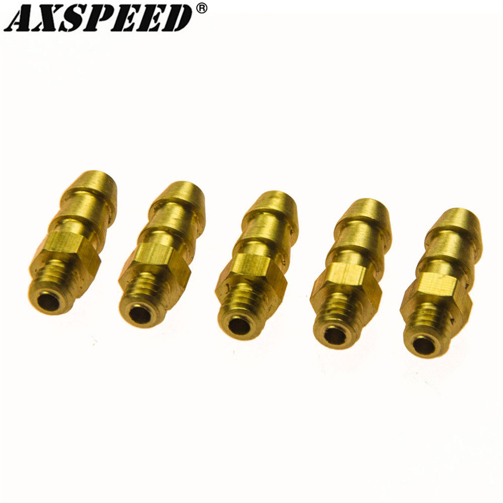 Spoke Nipple Brass - AXSPEED 5 Stuks M4 M5 M6