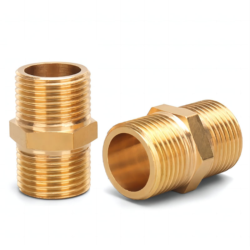 Spoke Nipple Brass - Messing Pijp Hex Tepel Fitting Snelkoppeling