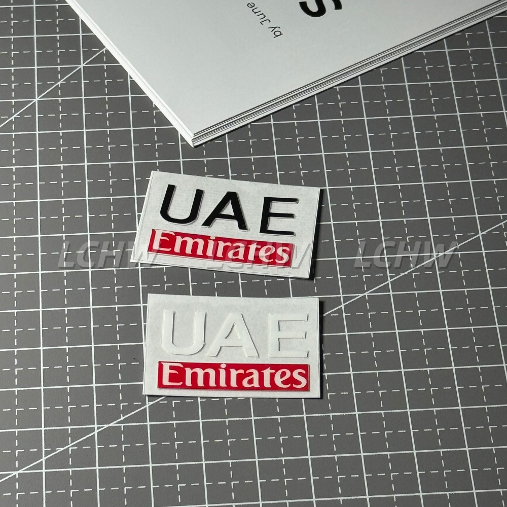 Mountain Biking Uae - 2 stuks UAE Emirates fietsframe vinyl