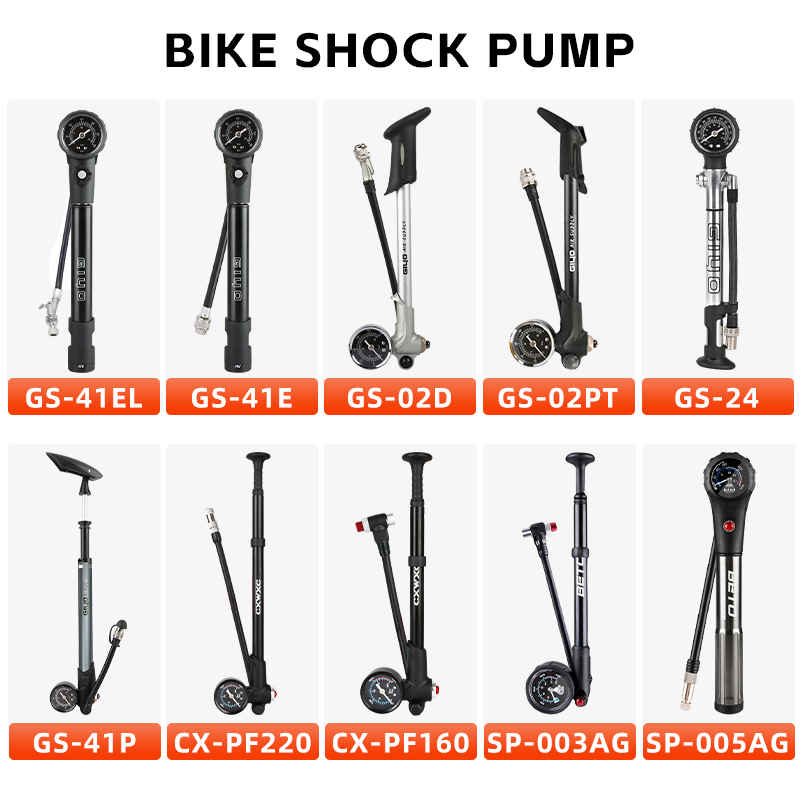 Shock Pump Suspension - 300/600psi Hogedruk Fiets Luchtschokpomp Voor Vork/Achterwielophanging