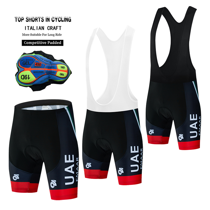 Mountain Biking Uae - VAE Zomer Fietsen Bib Shorts Ademend