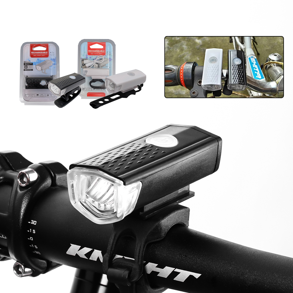 Mountain Biking Equipment - USB oplaadbare mountainbike-koplamp Super heldere nachtrit