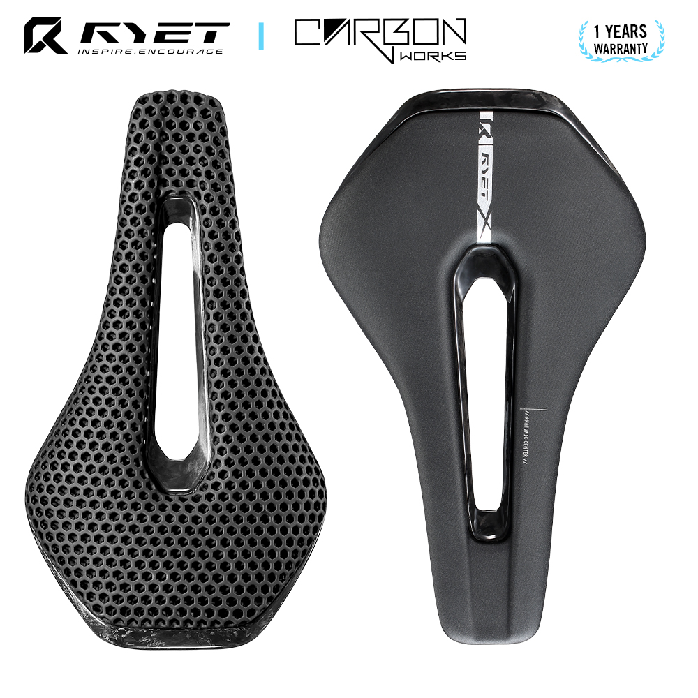 RYET 3D-geprint volledig carbo - Mtb Saddle Lightweight recensie en prijs