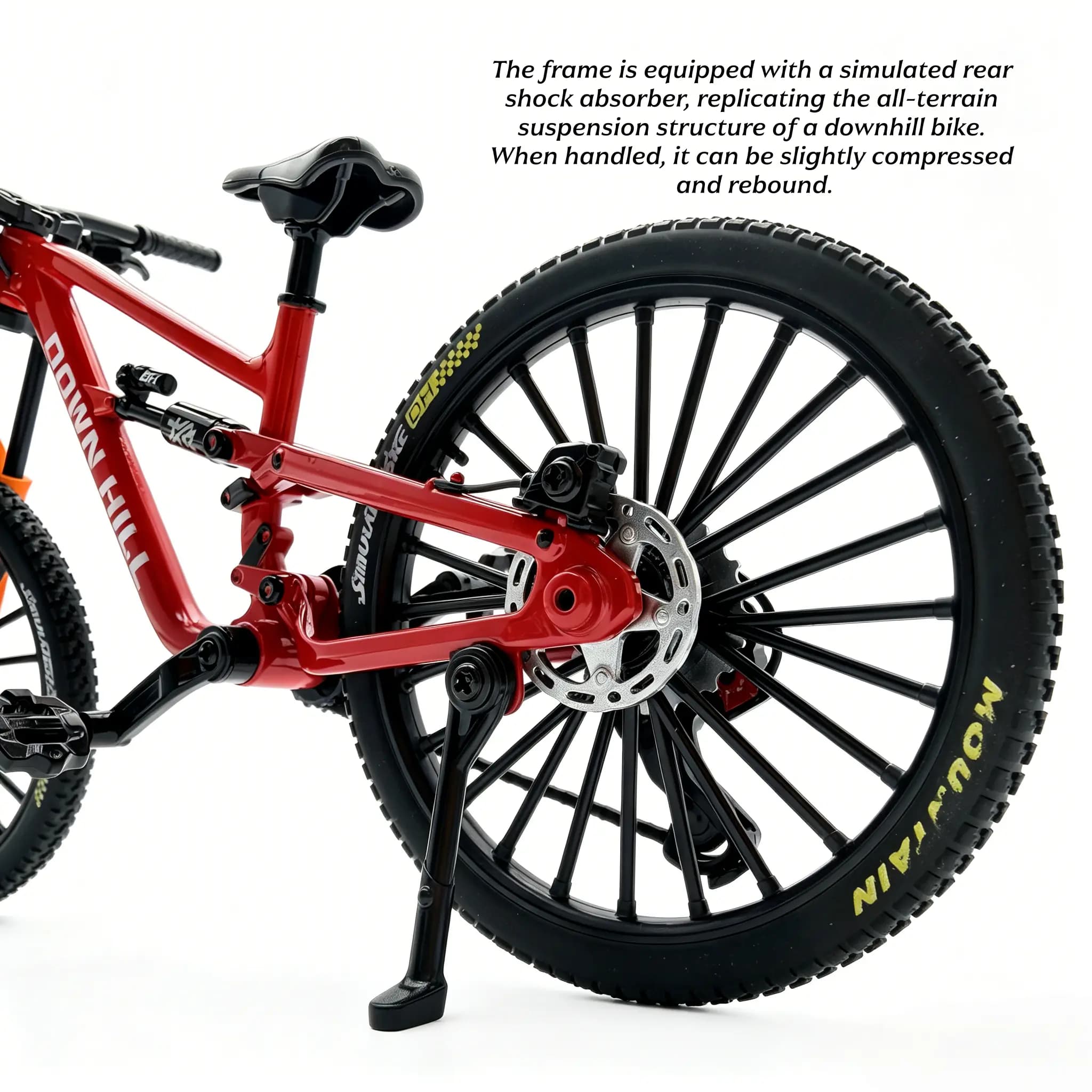 1:8 schaalmodel van een downhi - Mountain Biking Overalls recensie en prijs