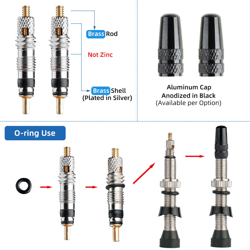 2Pcs Deemount 60Mm Fiets Tubel - Spoke Nipple Brass recensie en prijs