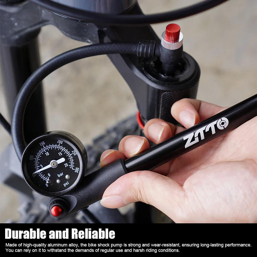 ZTTO Bike Shock Pomp met Manom - Shock Pump Suspension recensie en prijs