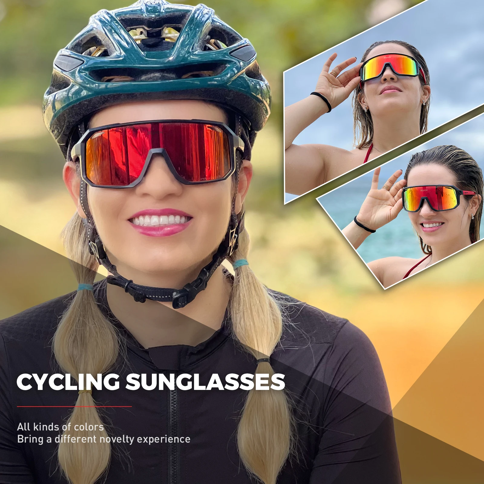SCVCN Nieuwe Fietsen Zonnebril - Mountain Biking Sunglasses recensie en prijs