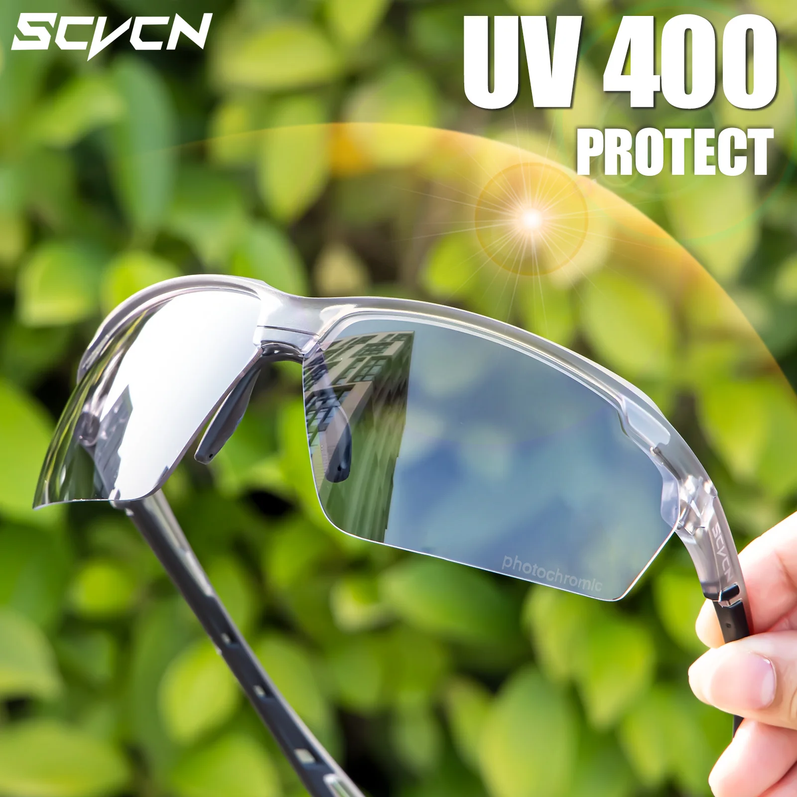 SCVCN Meekleurende fietszonneb - Mountain Biking Sunglasses recensie en prijs